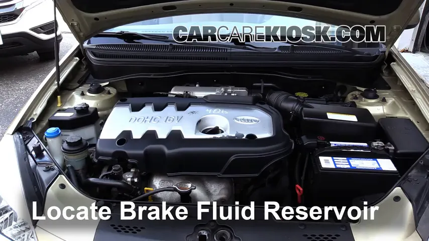 2006 Kia Rio 1.6L 4 Cyl. Brake Fluid